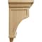 Ekena Millwork 5"W x 5"D x 9"H Arts and Crafts Corbel, Cherry COR05X05X09ARCH - alternate 2